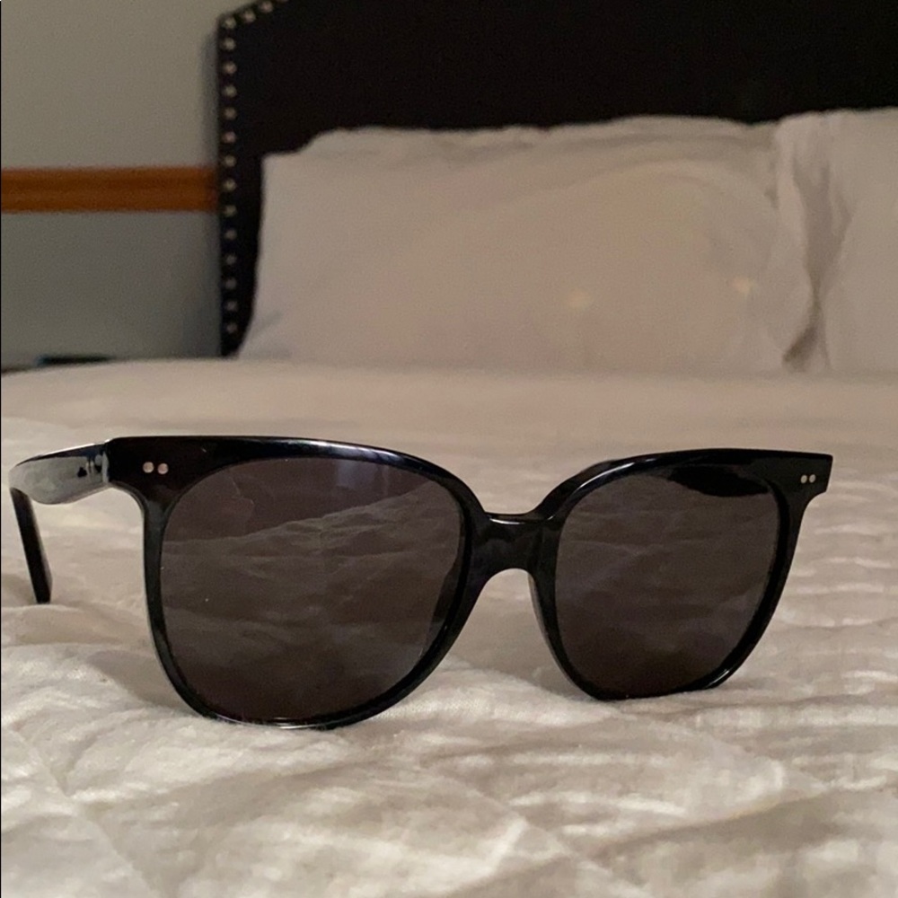 Celine oversized black sunglasses